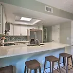 Beachside Getaway With Private Fenced Yard & Fire Pit Steps From Flagler Avenue!