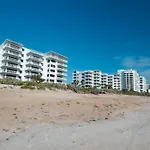 Direct Oceanfront Corner Condo, No-Drive New Smyrna Beach, Large Southern Facing Balcony