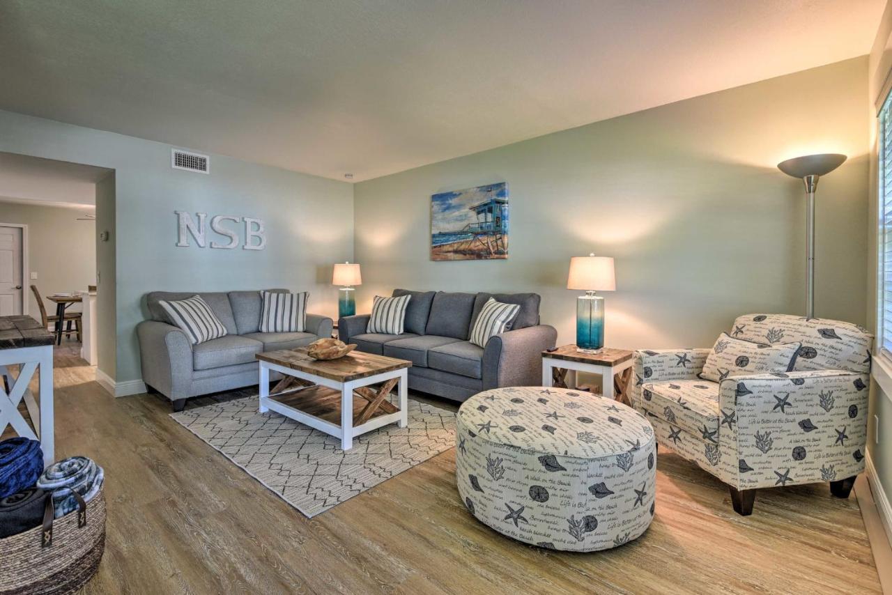 Beachside Getaway With Private Fenced Yard & Fire Pit Steps From Flagler Avenue!