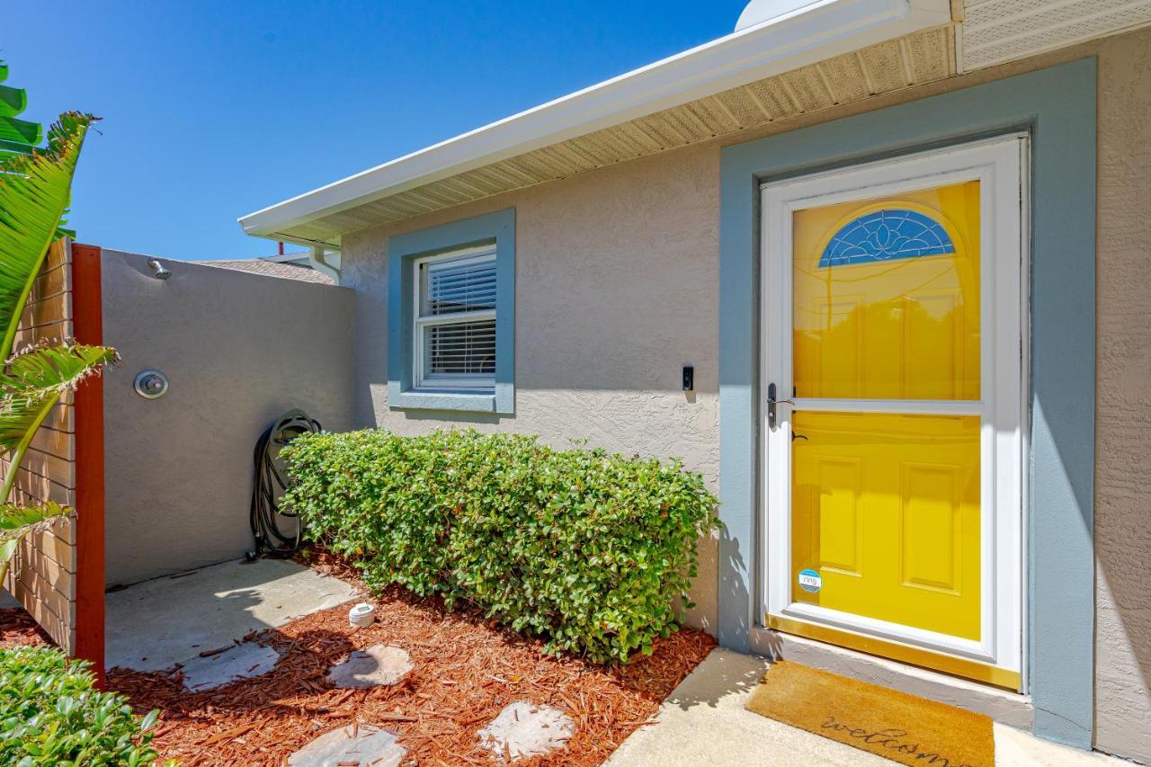 Dog Friendly Wprivate Fenced Yard, Garage & Fire Pit Steps To The Beach! New Smyrna Beach