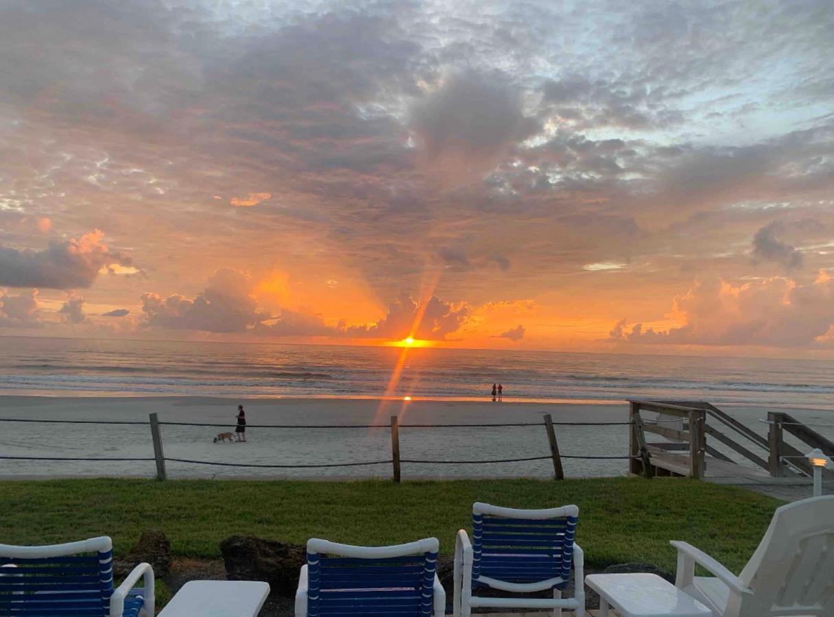 Beachside Serenity Private Balcony With Ocean View, Heated Pool, Bbq, King Bed * New Smyrna Beach