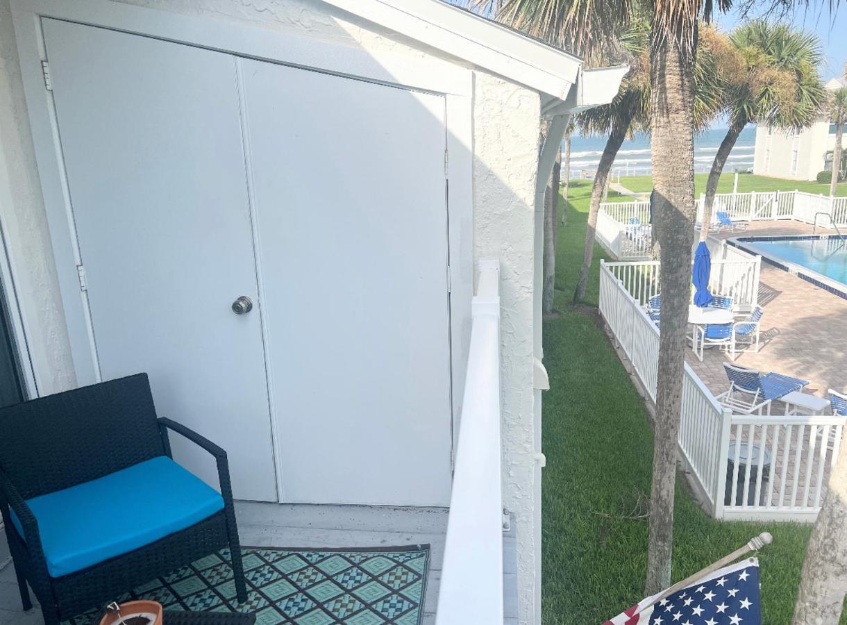 Beachside Serenity Private Balcony With Ocean View, Heated Pool, Bbq, King Bed Apartment New Smyrna Beach