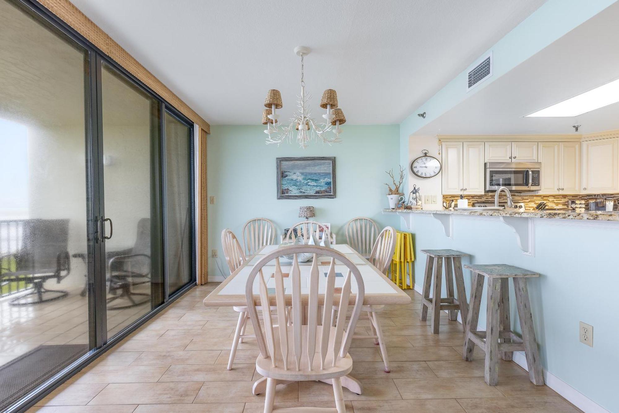 Oceanfront Corner Unit At Chadham-by-the-sea Car Free Ch210 * New Smyrna Beach