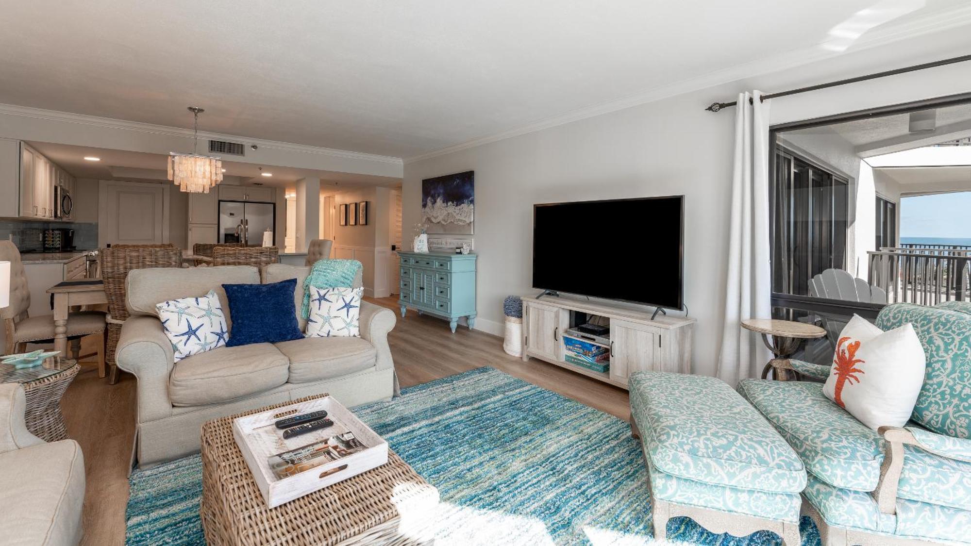 Enjoy The Balcony With An Ocean View Located On The No-drive Beach! New Smyrna Beach