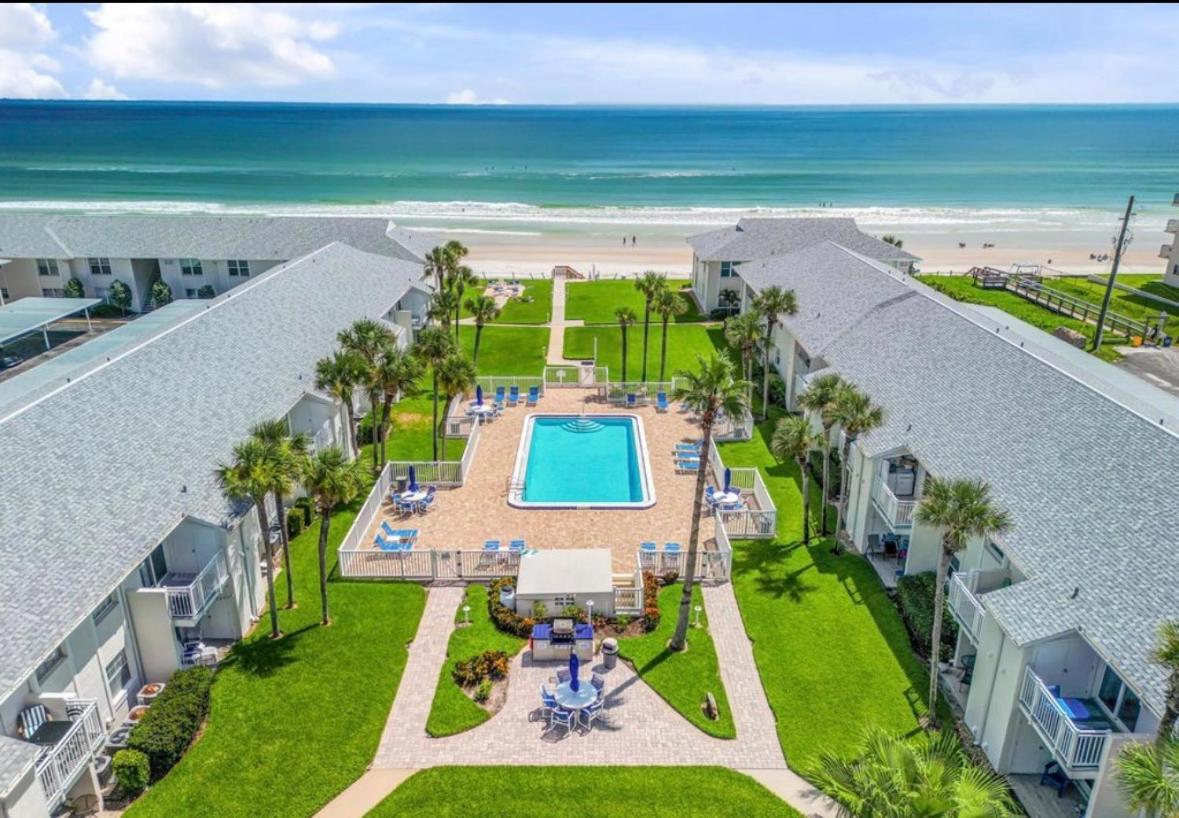 Beachside Serenity Private Balcony With Ocean View, Heated Pool, Bbq, King Bed Apartment New Smyrna Beach