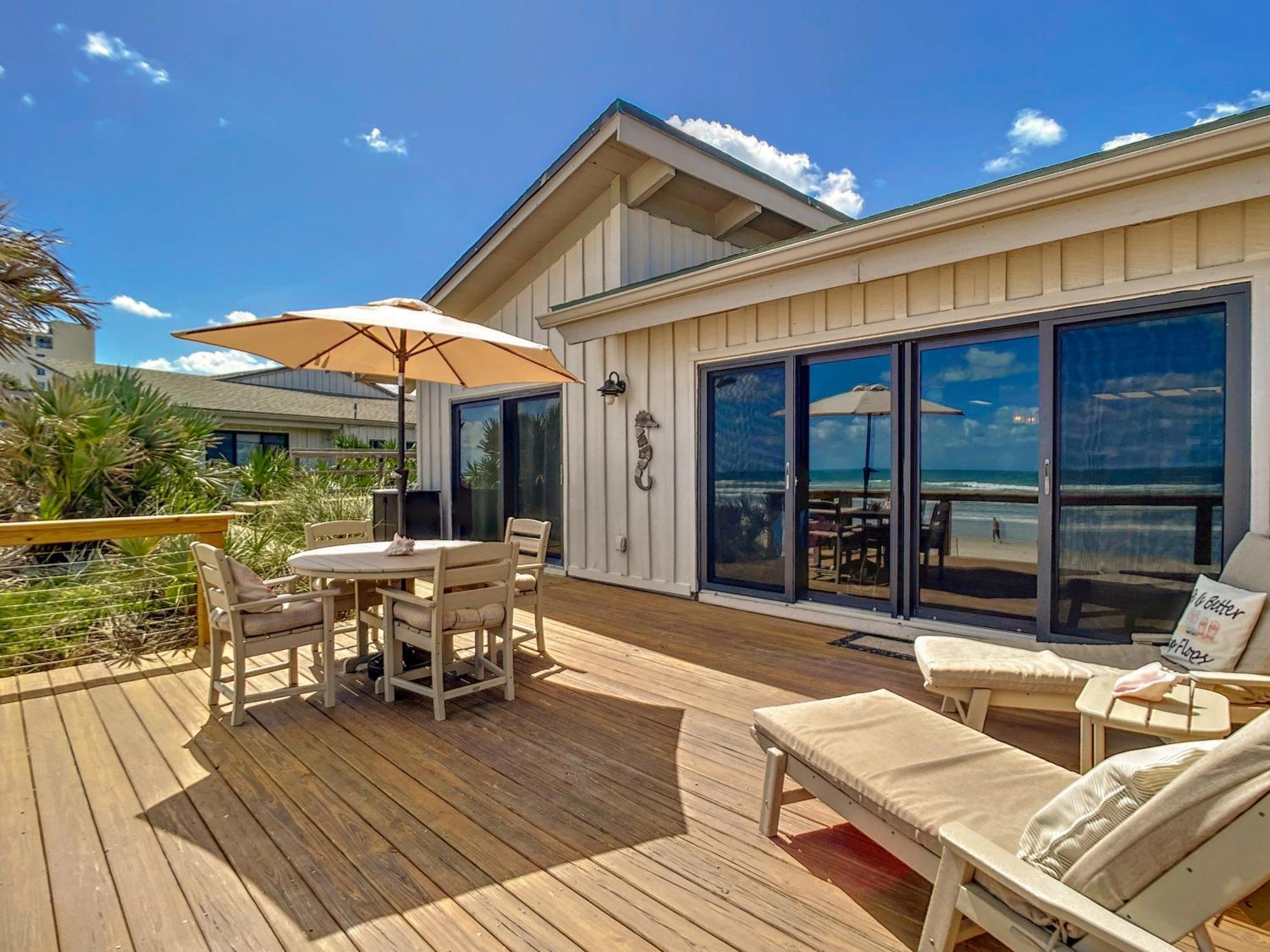 Beachfront With Large Deck Pool Sea Dunes Sailfish A2 Apartment