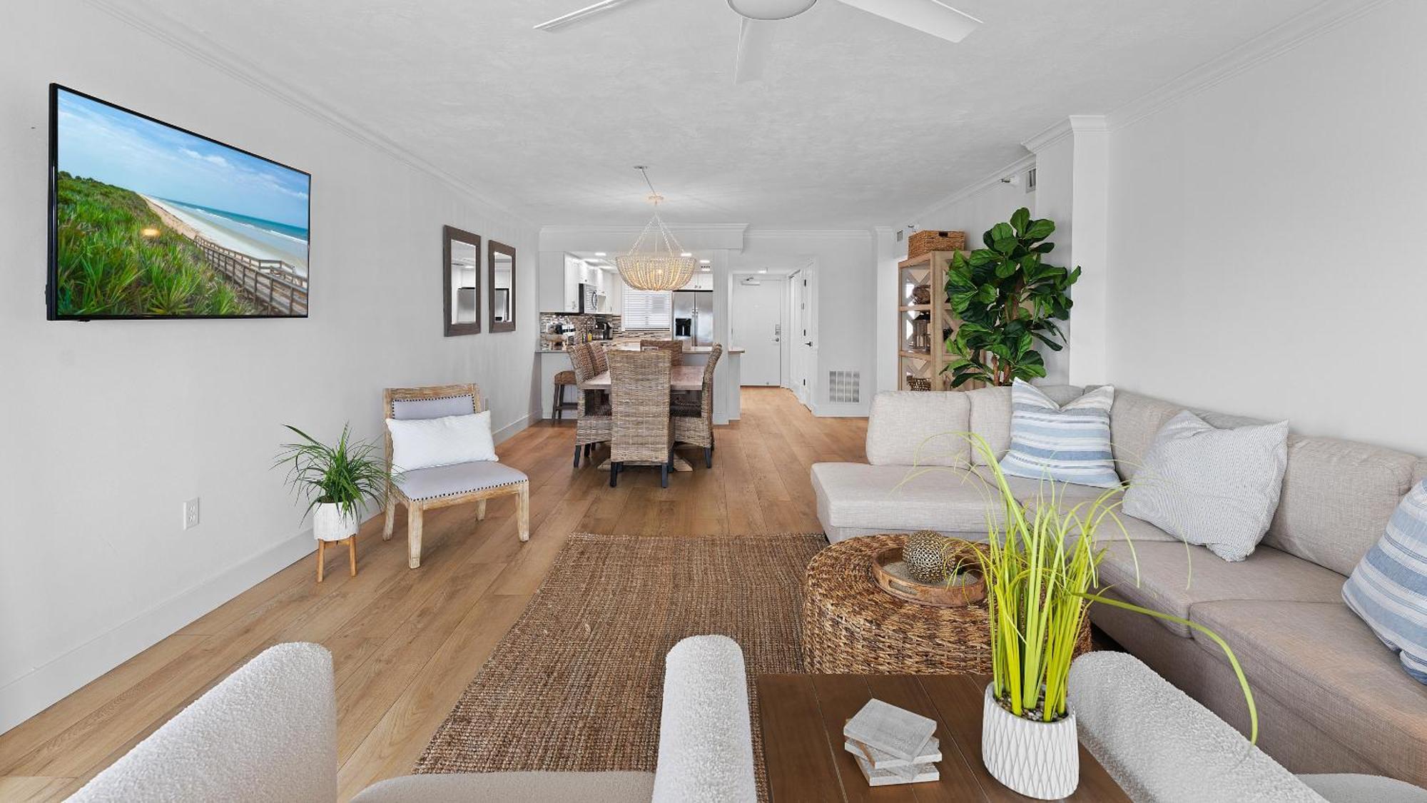 Spectacular Views From Oceanfront Located On The No-drive Beach! New Smyrna Beach