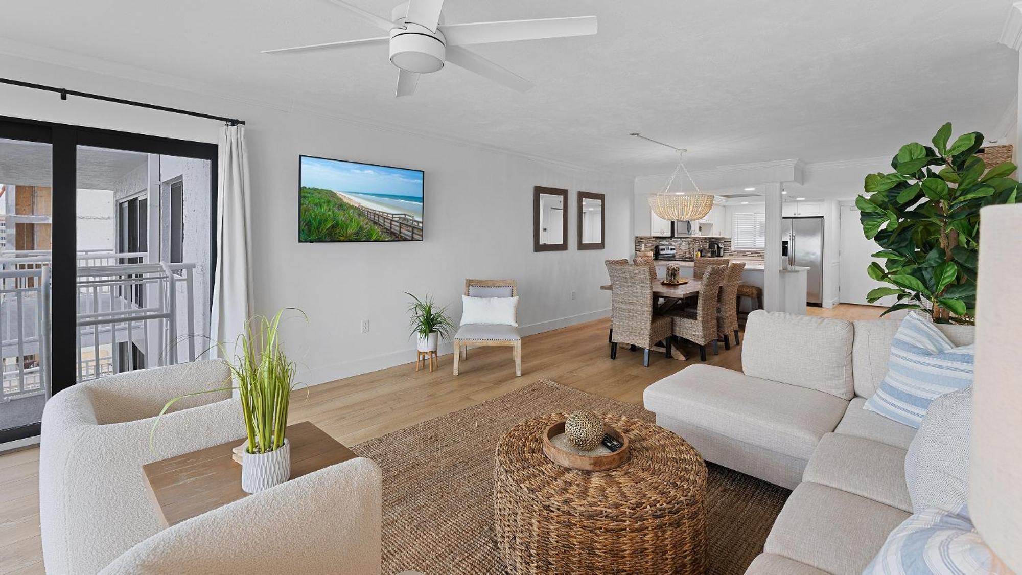 Spectacular Views From Oceanfront Located On The No-drive Beach! * New Smyrna Beach