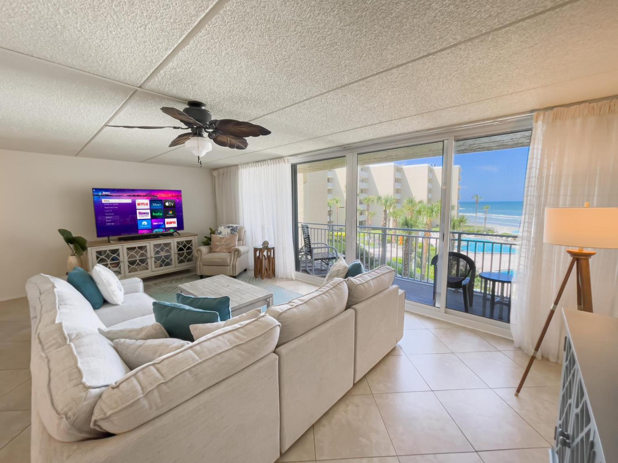 Coastal With Beachfront Views And Pool Access! *