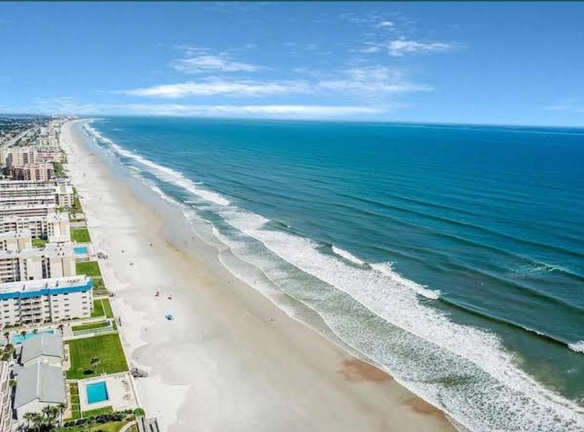 Beachside Serenity Private Balcony With Ocean View, Heated Pool, Bbq, King Bed Apartment New Smyrna Beach