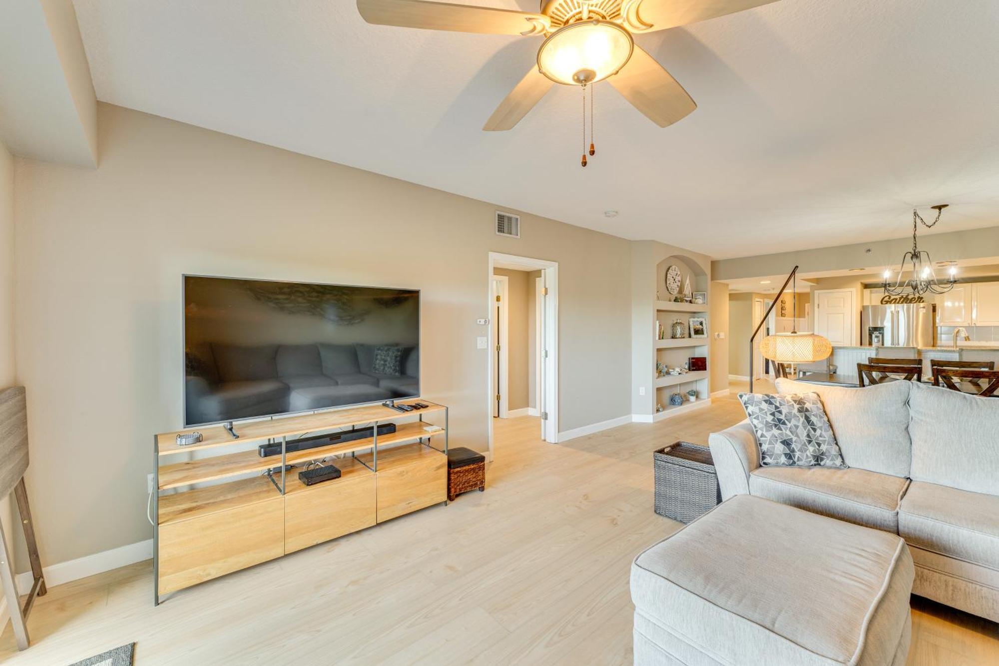 New Smyrna With Balcony And Pool Access *