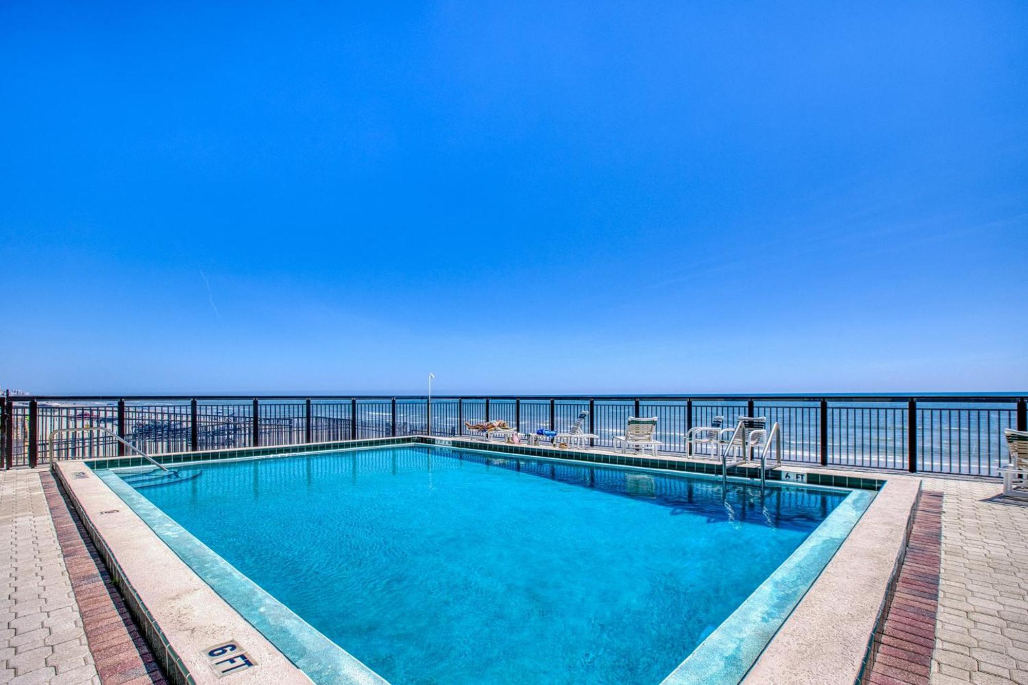 Ocean View With A Beachfront Pool At Ocean Trillium ~ 102 * New Smyrna Beach