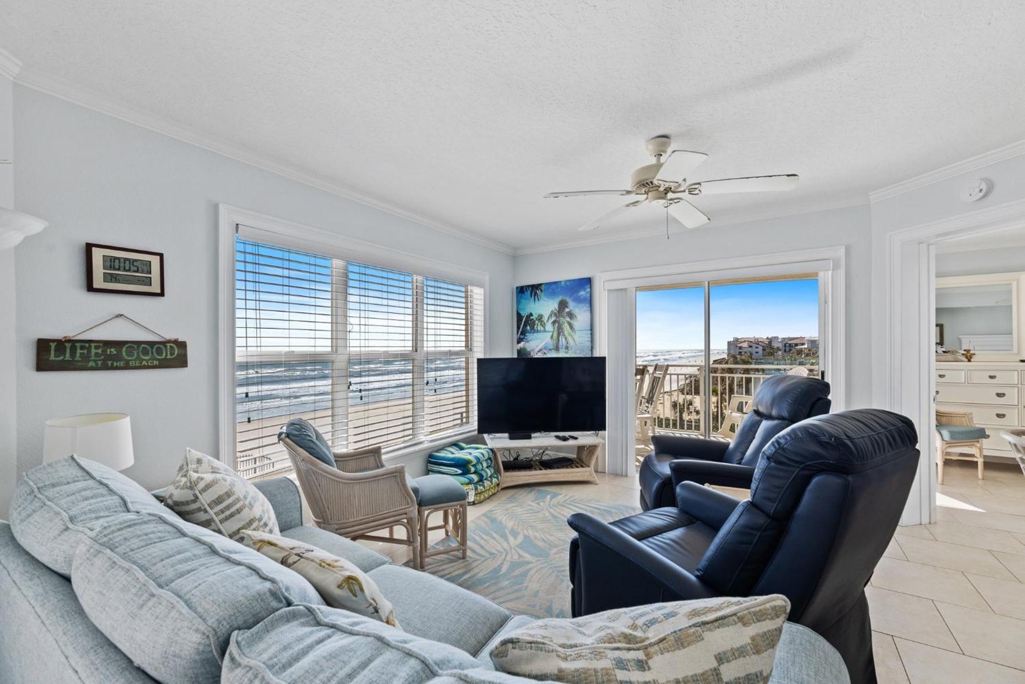 Apartment Palm House 3b With Oceanfront Views, Pool, And Private Access *